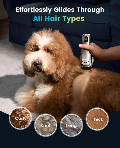 Oneisall PC18 Dog Clippers for Thick Hair