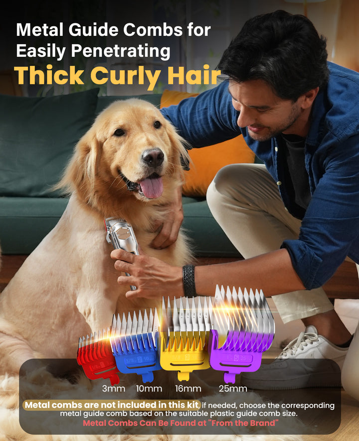 Oneisall 676+P20 Dog Clipper and Paw Trimmer 3-in-1 Set
