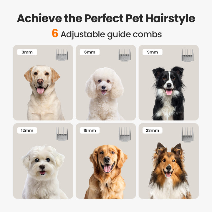 Oneisall LM2 7-in-1 Pet Grooming Vacuum Kit