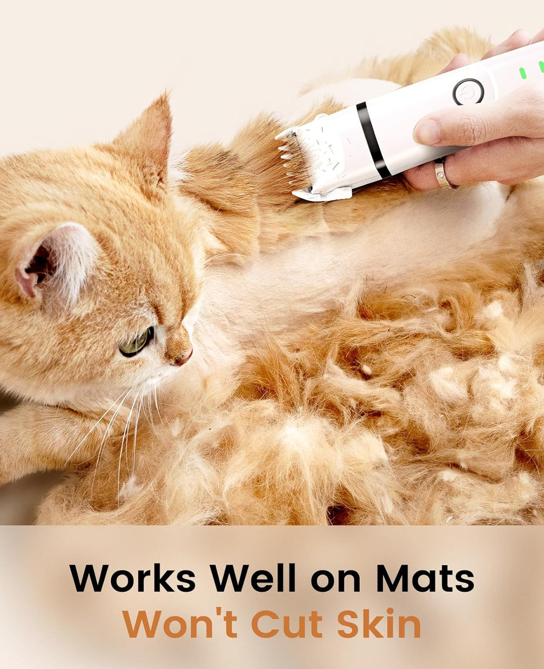 Oneisall N12 3 in 1 Cat Grooming Kit for Paw Trimmer