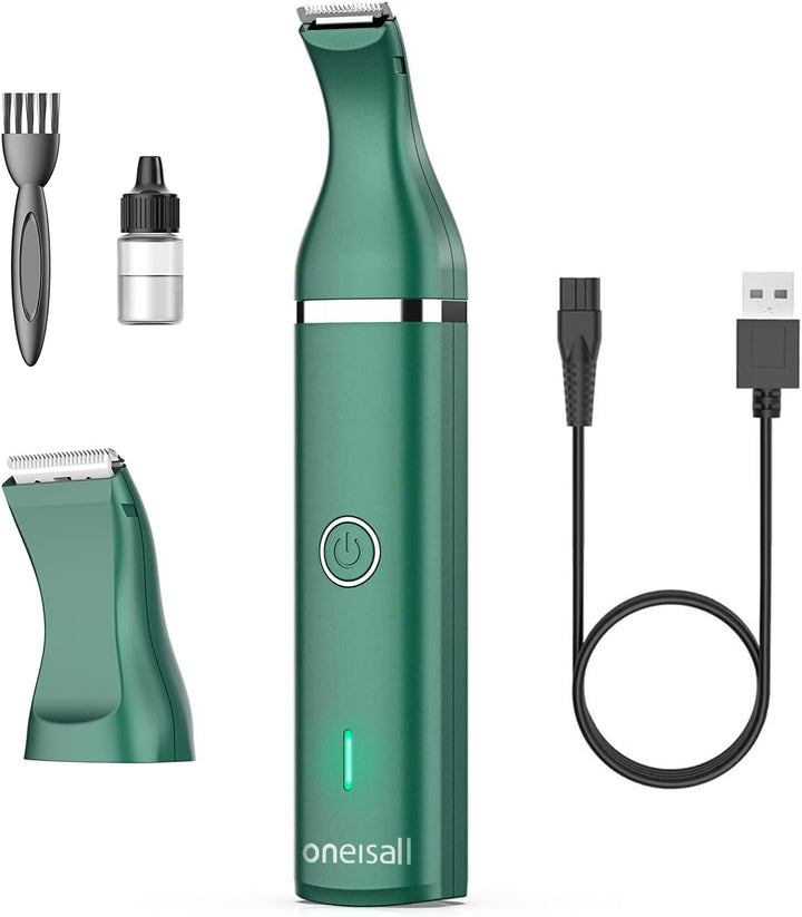Oneisall N5 2-in-1 Dog Paw Trimmer with Double Blades