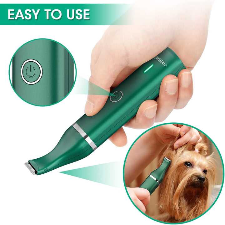 Oneisall N5 2-in-1 Dog Paw Trimmer with Double Blades