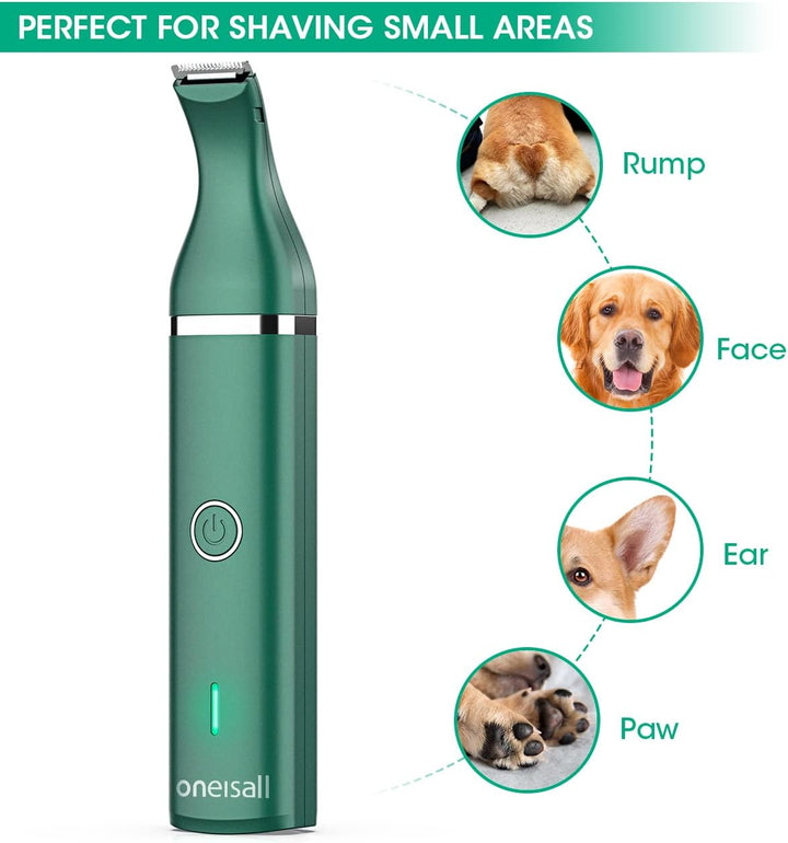 Oneisall N5 2-in-1 Dog Paw Trimmer with Double Blades