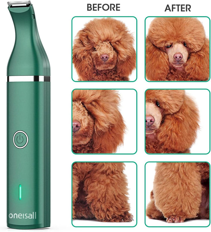 Oneisall N5 2-in-1 Dog Paw Trimmer with Double Blades