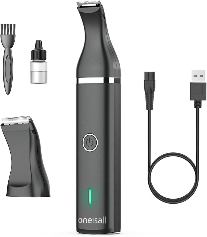 Oneisall N5 2-in-1 Dog Paw Trimmer with Double Blades