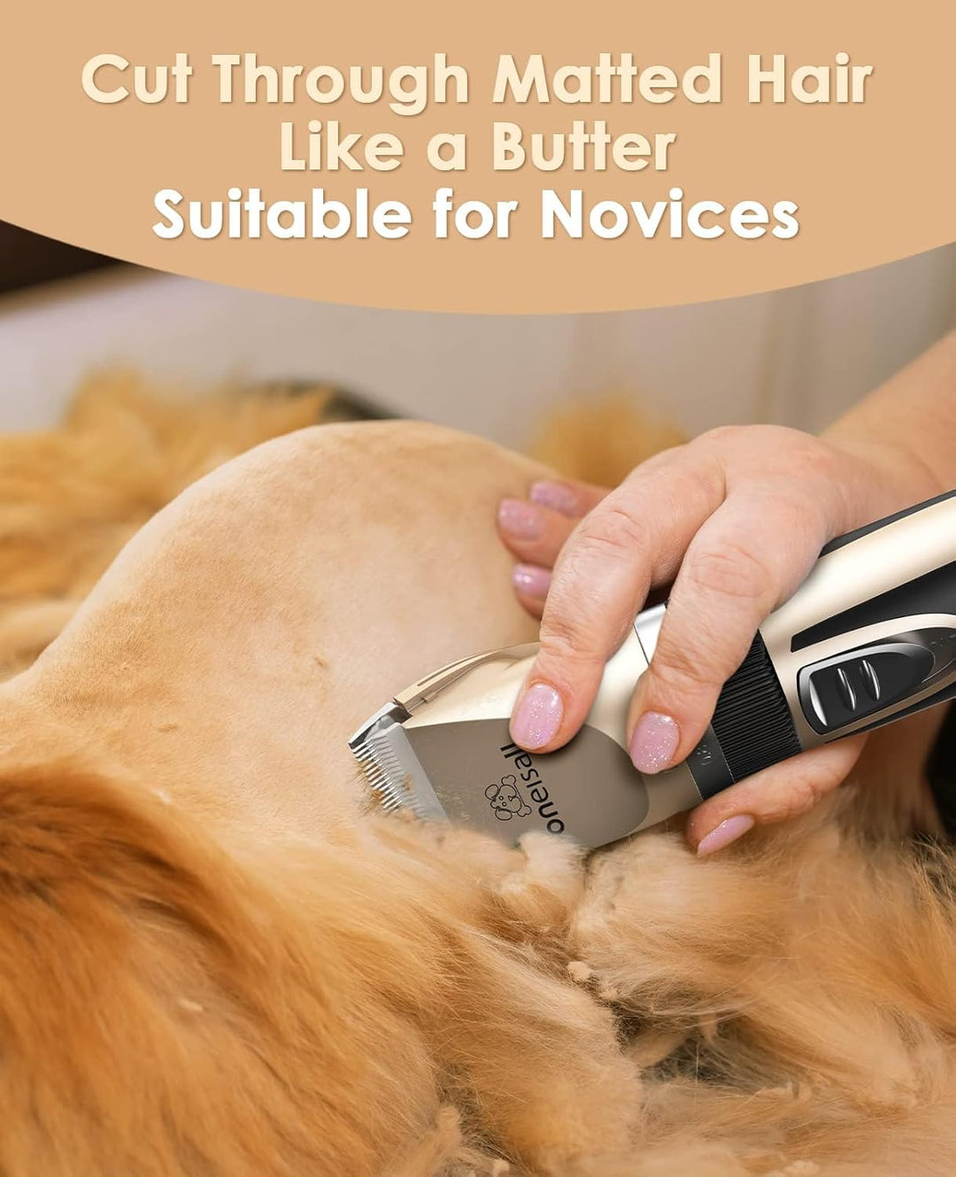 Oneisall X2 2 Speeds Cat Clipper & Cat Grooming Kit
