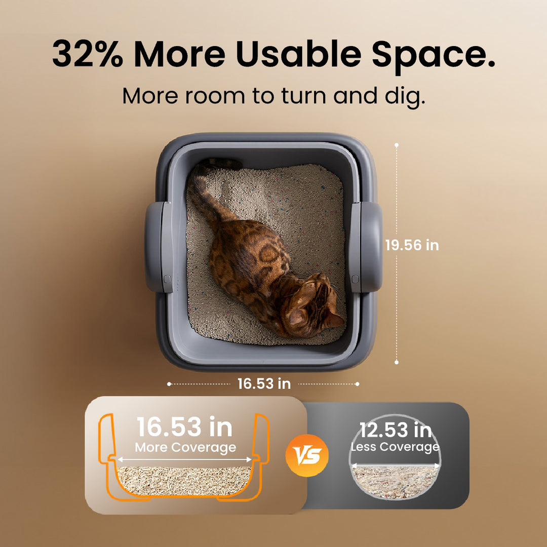 Oneisall Ease S1 Self-Cleaning Litter Box