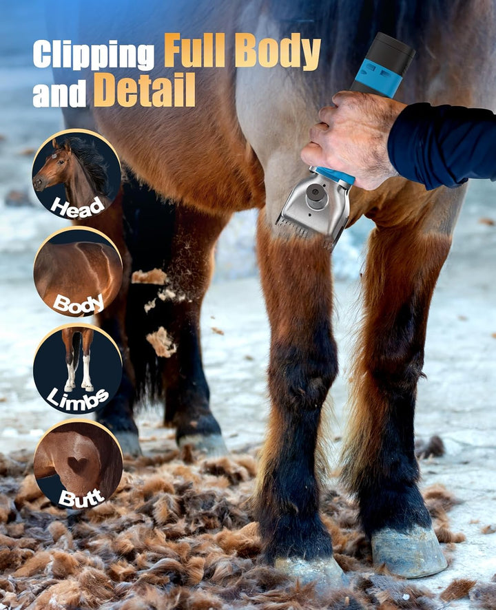 Oneisall 2601 Cordless Horse Clipper All - in - one - Oneisall - EU