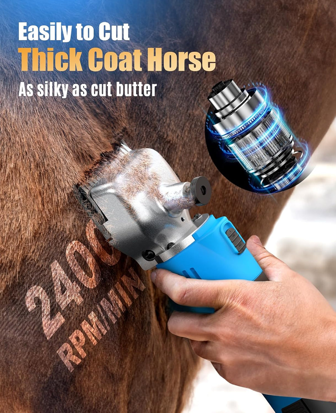Oneisall 2601 Cordless Horse Clipper All - in - one - Oneisall - EU