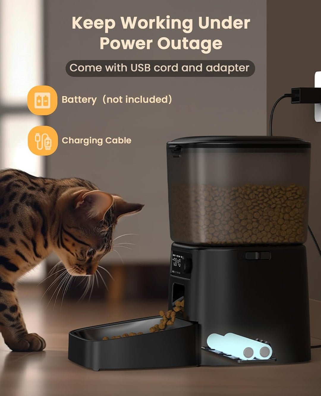 Oneisall 3.5L Automatic Cat Feeder - Oneisall - EU