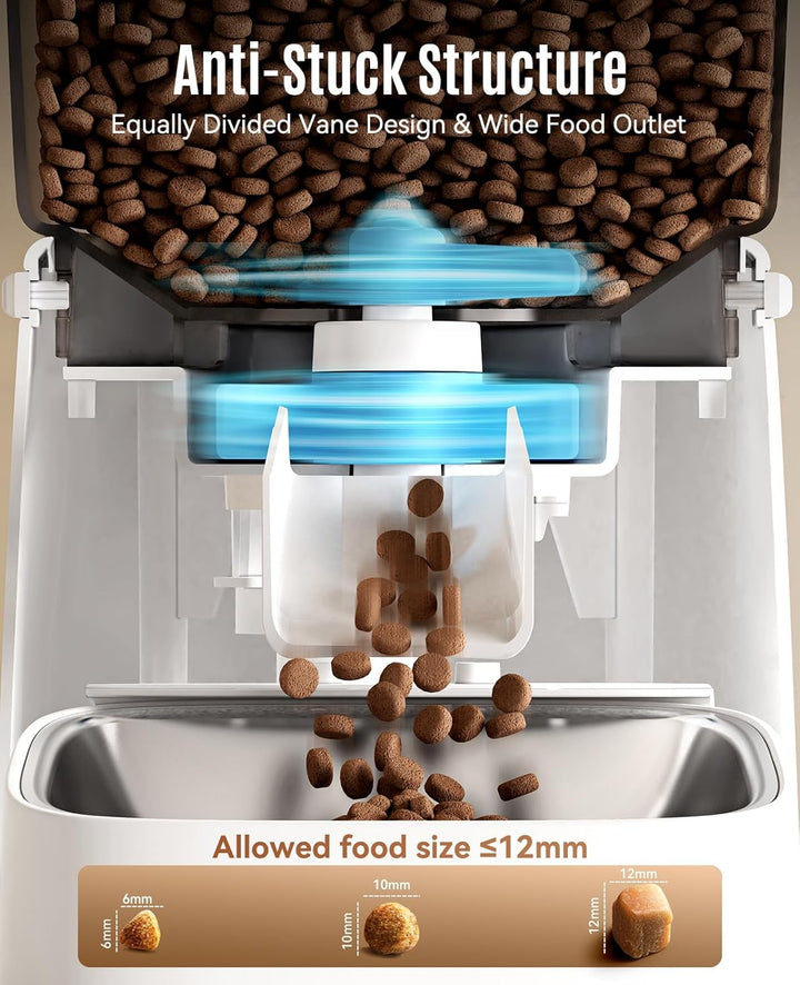 Oneisall 3.5L Automatic Cat Feeder with APP Control & 2.4G Wi - Fi - Oneisall - EU