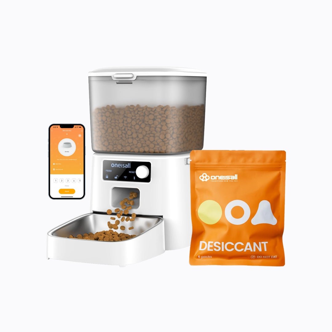 Oneisall 3.5L Automatic Cat Feeder with APP Control & 2.4G Wi - Fi - Oneisall - EU