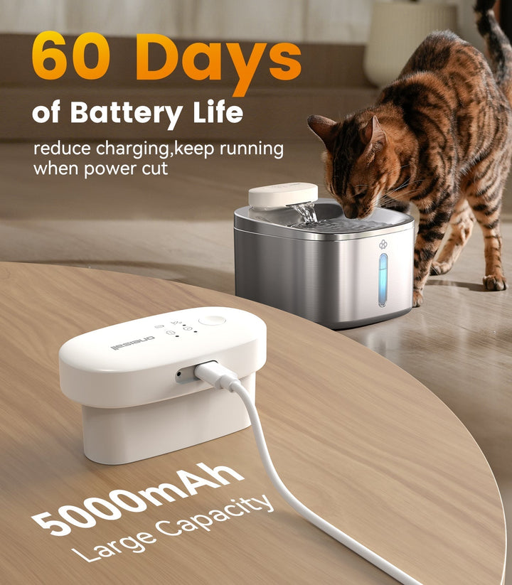 Oneisall 3.5L Cat Feeder with APP & 3.5L Cordless Water Fountain Set - Oneisall - EU
