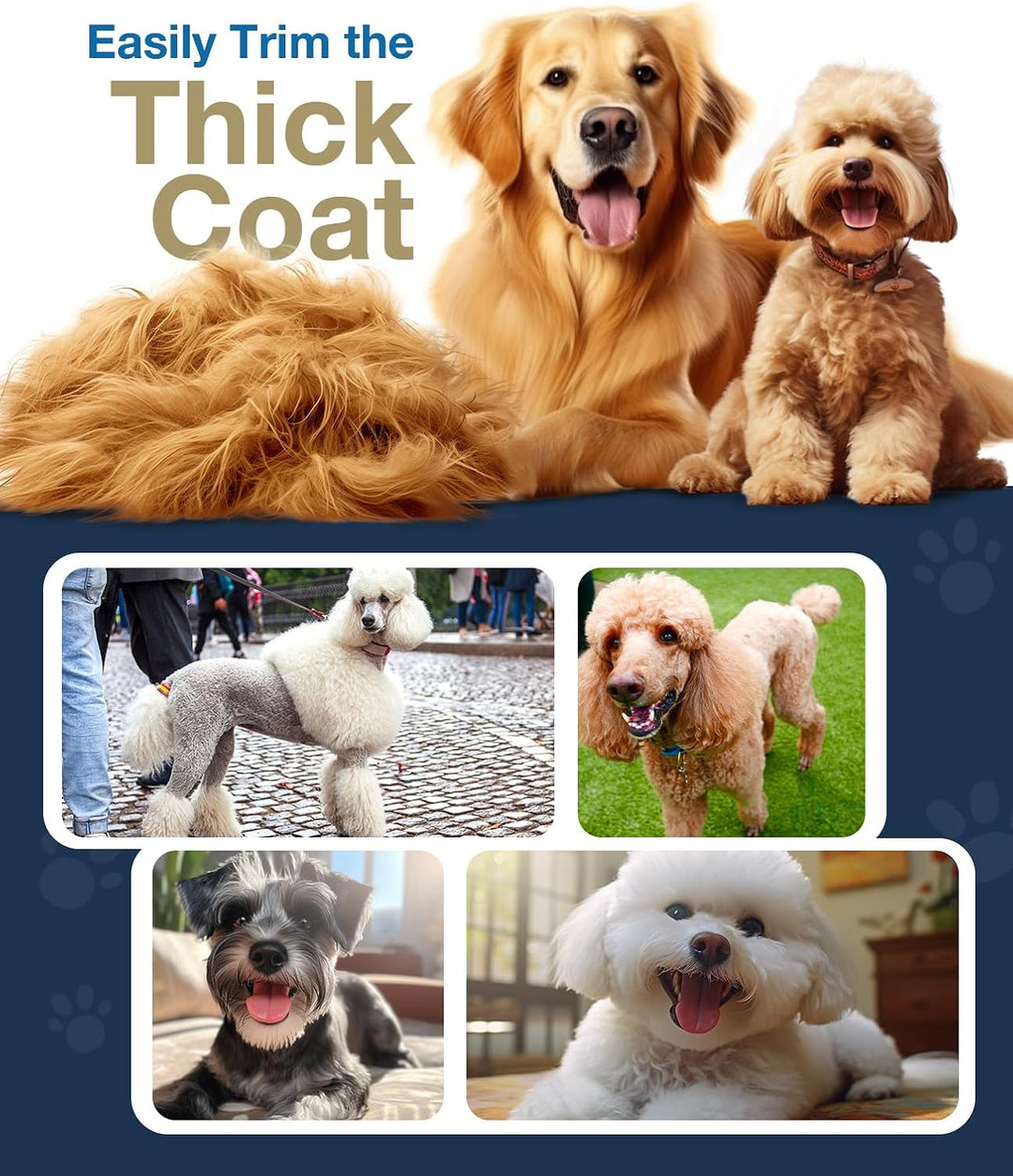 Oneisall 676 Dog Clipper for Thick Coats - Oneisall - EU