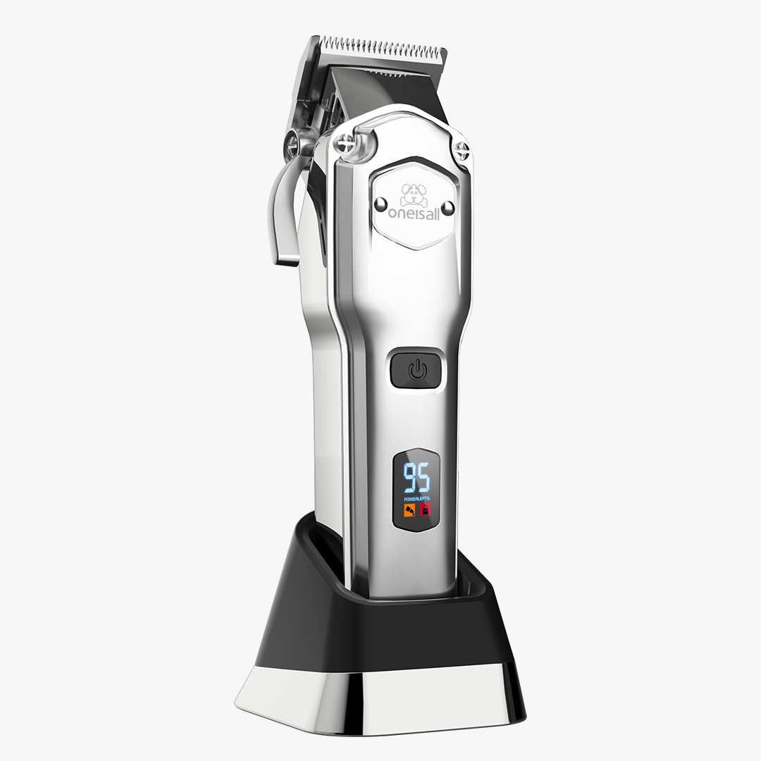 Oneisall 676 Pro Dog Clippers with Detachable Metal Combs - Oneisall - EU