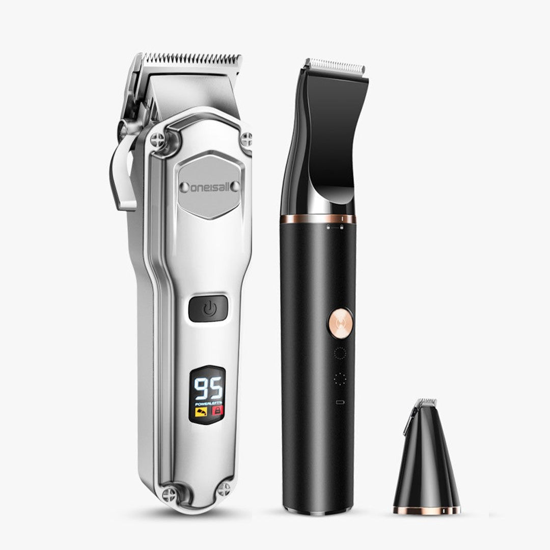 Oneisall 676+P20 3 - in - 1 Dog Clipper and Paw Trimmer Set - Oneisall - EU