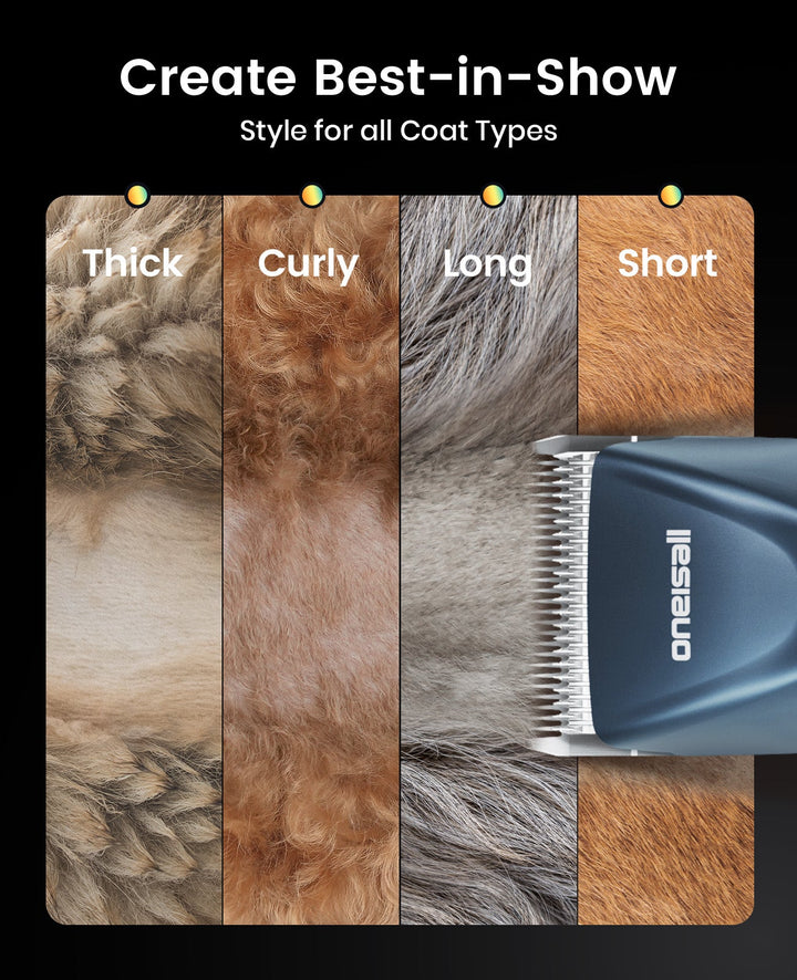 Oneisall Cordless Professional Dog Grooming Clippers - Oneisall - EU