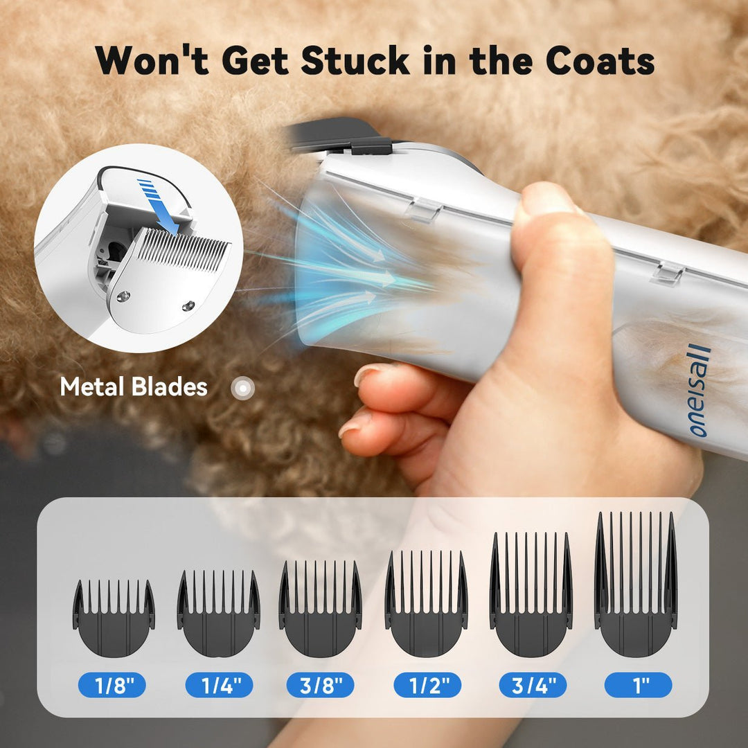 Oneisall Cozy C1 8 - in - 1 Pet Grooming Vacuum & Dryer & 3 Blades Replacement Set - Oneisall - EU