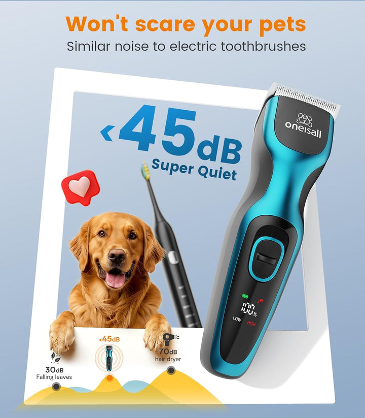 Oneisall DTJ001 Dog Clipper for Thick Coat - Oneisall - EU