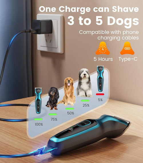 Oneisall DTJ001 Dog Clipper for Thick Coat - Oneisall - EU