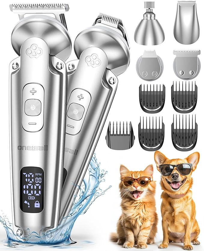Oneisall FC09 4 - in - 1 Dog Clippers & Dog Grooming Kit - Oneisall - EU