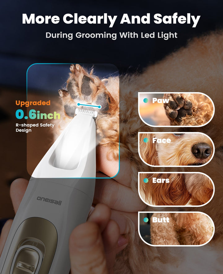 Oneisall FC10 4 - in - 1 Cordless Multi - Functional Dog Clipper - Oneisall - EU