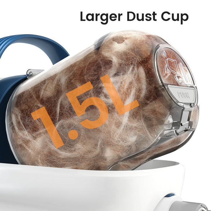 Oneisall LM2 Pet Grooming Vacuum & 3 Sponge Filter & Hepa Set