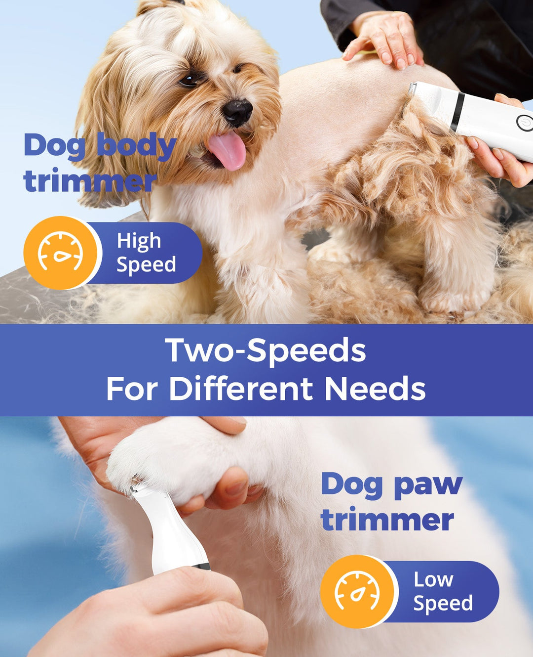 Oneisall N12 4 - in - 1 Dog Grooming Kit - Oneisall - EU
