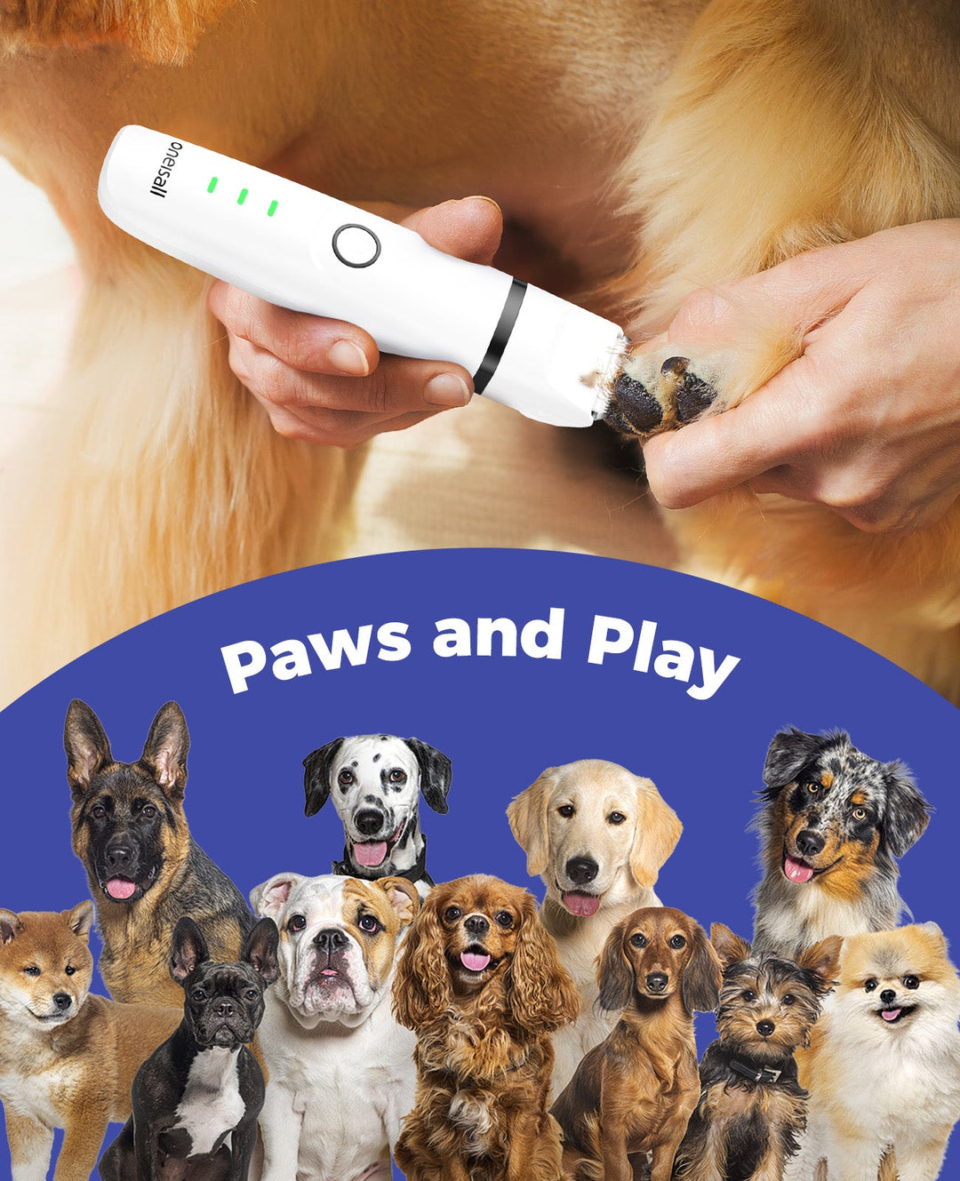 Oneisall N12 4 - in - 1 Dog Grooming Kit - Oneisall - EU