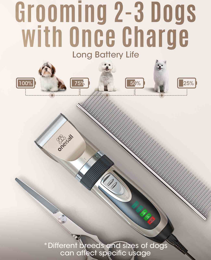 Oneisall X2 2 Speeds Dog Clipper - Oneisall - EU
