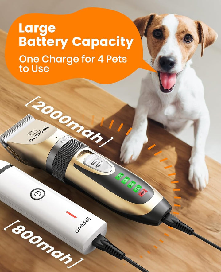 Oneisall X2&N5 3 - in - 1 Dog Clippers & Dog Paw Trimmer Set - Oneisall - EU